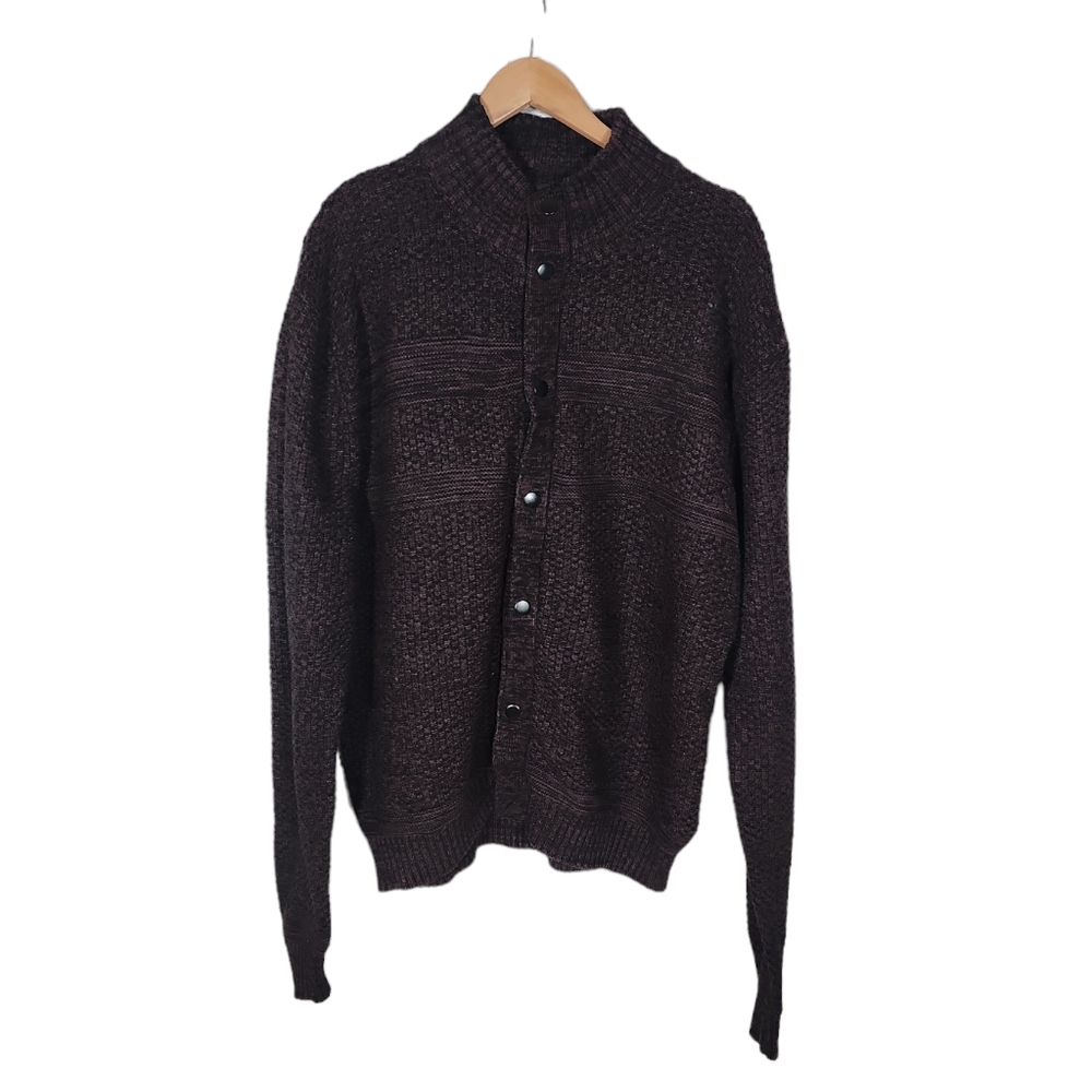 Ministry of Fashion 1886 Maroon Knit Sweater
